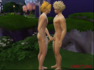 Denki Kaminari Xxx Bakugou Cruising - Bakugo Se Folla Trig Denki Boku Not Much Hero