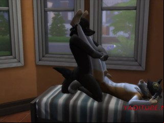 Furry Yaoi - 2 Pepper - Kan & Rex Close By A Catch Bedrrom